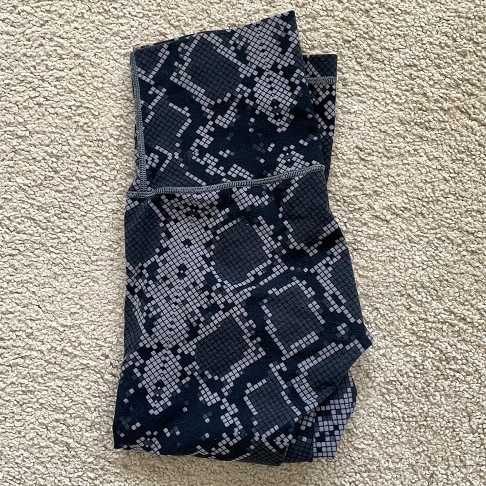 Lululemon 3/4 High waisted leggings